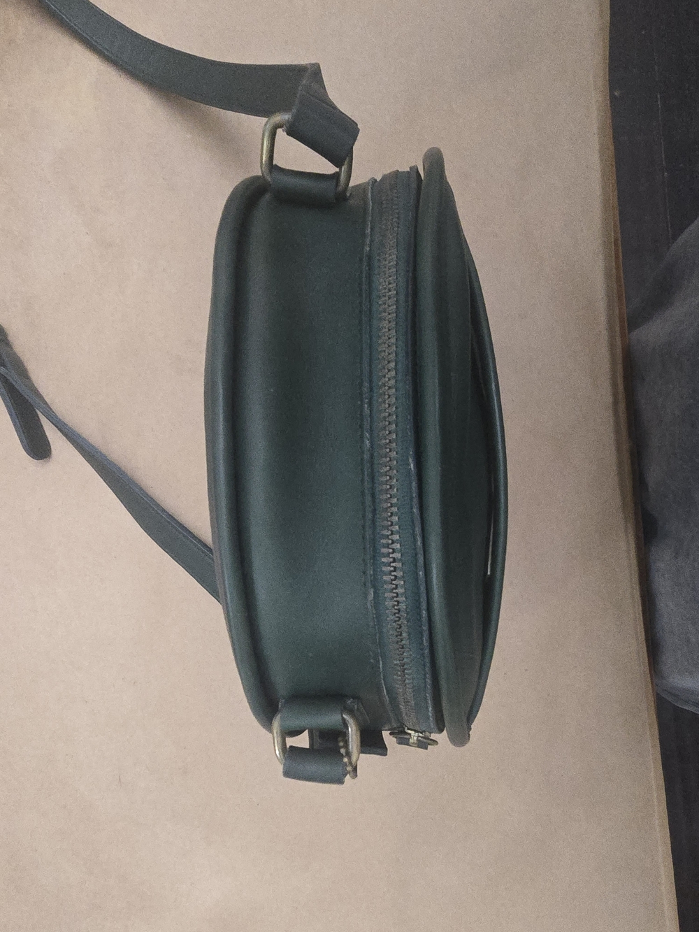 Vintage COACH CHESTER BAG 9901 BOTTLE GREEN LIKE NEW - Picture 14 of 16